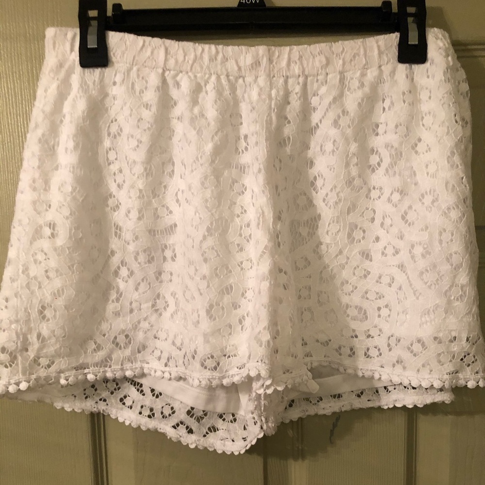 White Shorts